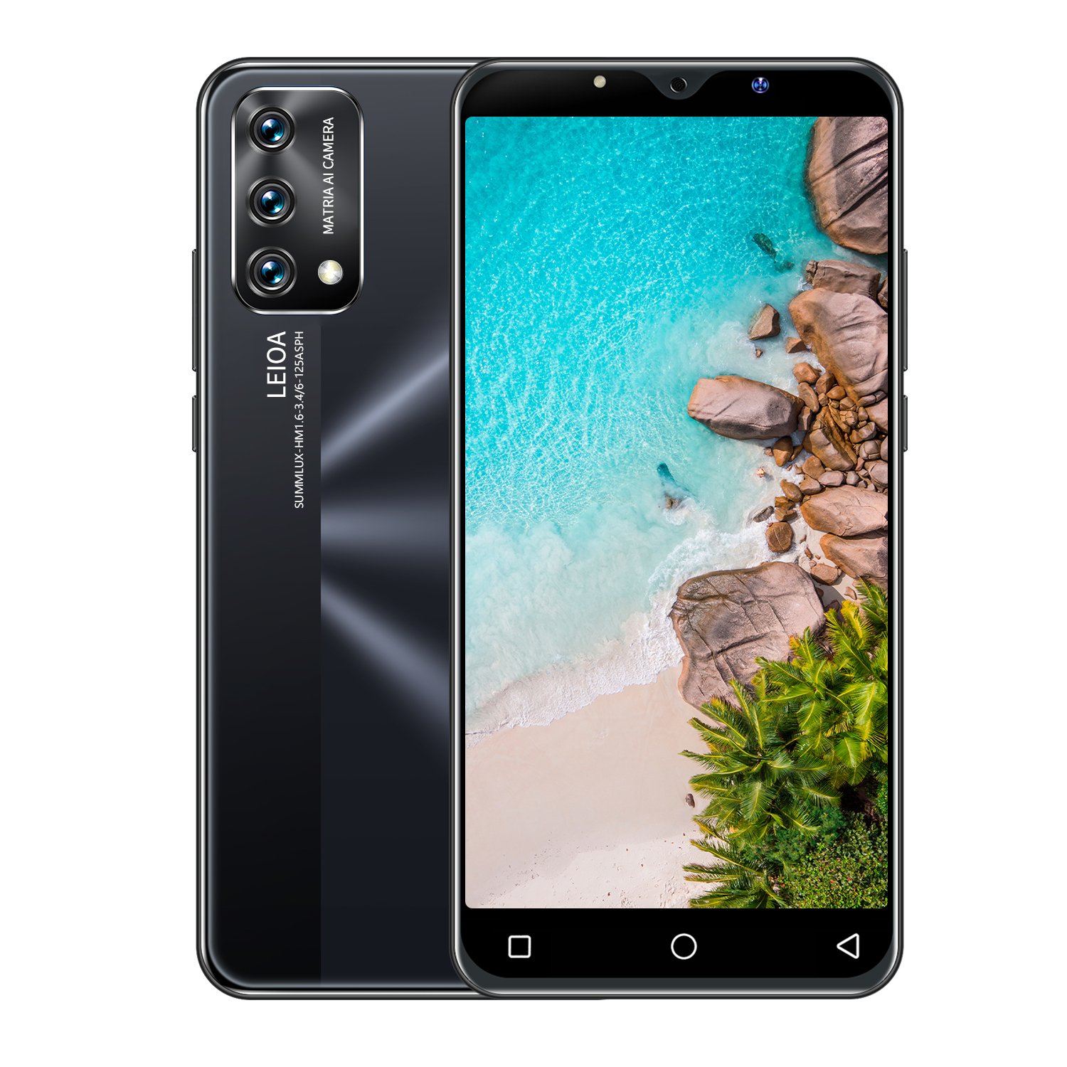 5G mobile phone Q3 Pro smartphone unlocked 6GB 128GB 5.0 full screen 3G 4G Android 10Android smart mobile phone